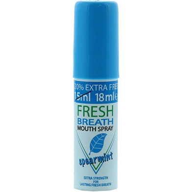 Fresh Breath Spearmint Mouth Spray 18 ml