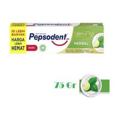 Pepsodent Complete 8 Pasta Gigi Herbal 100 Gr