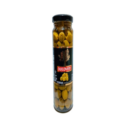 Discovery Pitted Green Olives 330g