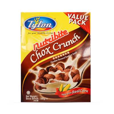 Tyton Nutribite Chox Crunch Chocolate Flavour Cereal 500g