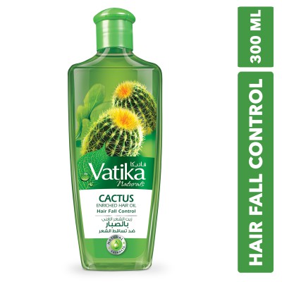 Vatika Naturals Cactus Enriched Hair Oil (Dubai) 300ml