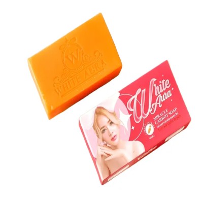 White Aura Miracle Carrot Soap - 160g
