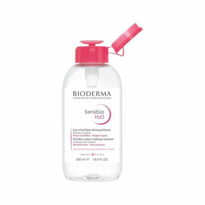 Bioderma Sensibio H20 Micellar Water Cleanser Pump Bottle 500ml