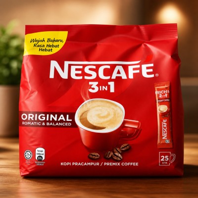 Nescafe 3in1 Original Premix Coffee 450g