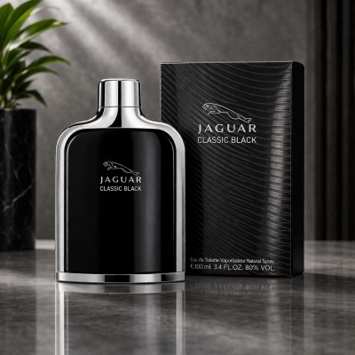 Jaguar Classic Black EDT for Men (100ml).