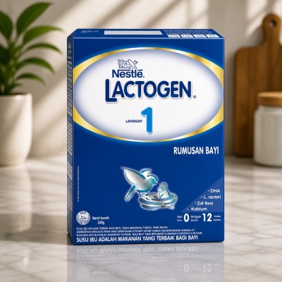Nestle Lactogen 1 Baby Milk Infant Formula (0-12m) - 650g