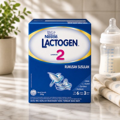 Nestle Lactogen 2 Baby Milk Follow-up Formula (6m to 3Years) - 650g