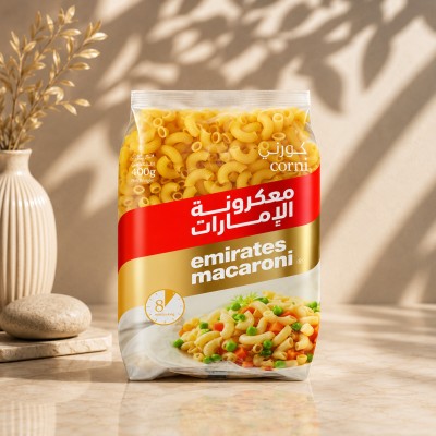 Emirates Macaroni Corni Medium, 400 Gm Dubai