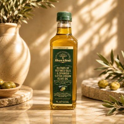 Heavens Refined oils AND Spanish EXTRA Virgin Olive oil 1L.
