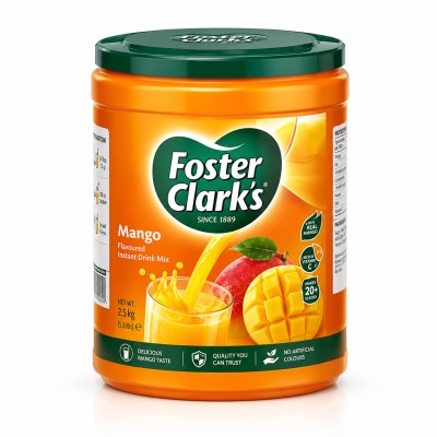 Foster Clark's Mango Flavor 2 Kg ( Made in Malta )