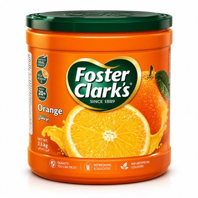 Foster Clarks IFD Tub Orange - 2kg (Made in Malta)