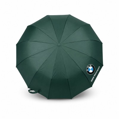 BMW Premium Windproof Umbrella – 12 Rib Strong Frame(Green)