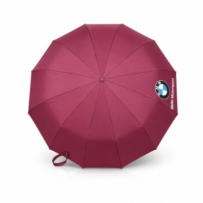 BMW Premium Windproof Umbrella – 12 Rib Strong Frame(Meroon)