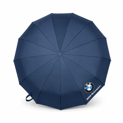 BMW Premium Windproof Umbrella – 12 Rib Strong Frame(blue)