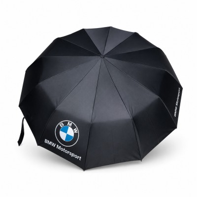 BMW Premium Windproof Umbrella – 12 Rib Strong Frame(Black)