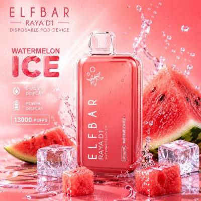 Elfbar Raya D1 Watermelon Ice 13000 Puffs