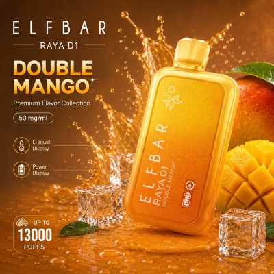 Elfbar Raya D1 Double Mango 13000 Puffs