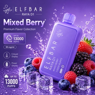 Elfbar Raya D1 Mixed Berry 13000 Puffs