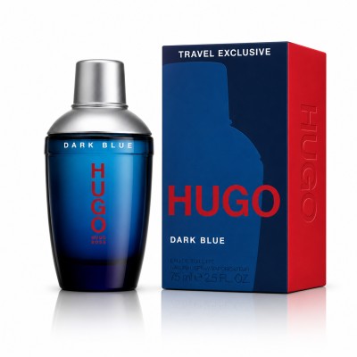 Hugo Boss Dark Blue Travel Exclusive EDT for Men (75ml).