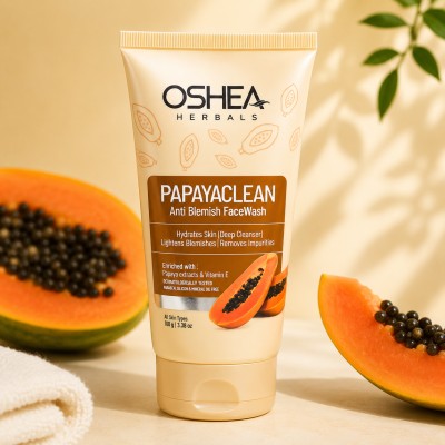 Oshea Herbals Papayaclean Anti Blemishes Face Wash 100 m