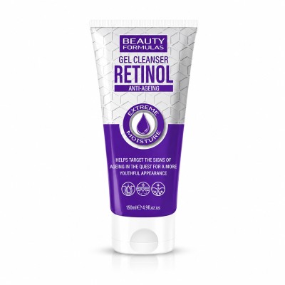 Beauty Formulas Anti-Ageing Retinol Gel Cleanser 150ml
