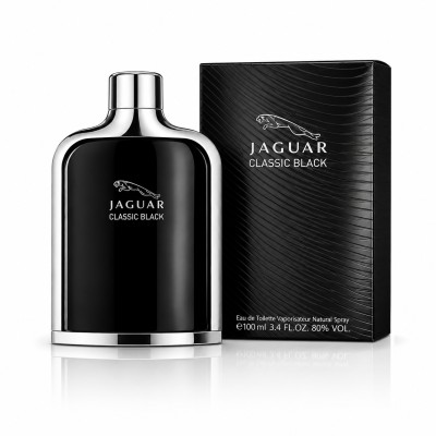 Jaguar Classic Black EDT for Men (100ml).