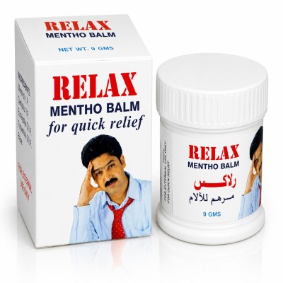 Relax mentho Balm for quick relief