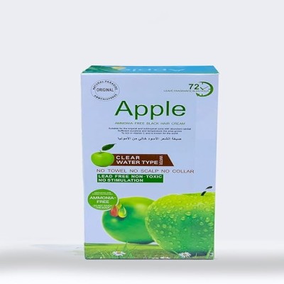 NATURAL PARADISE APPLE HAIR COLOR CREAM 72 HOUR BLACK