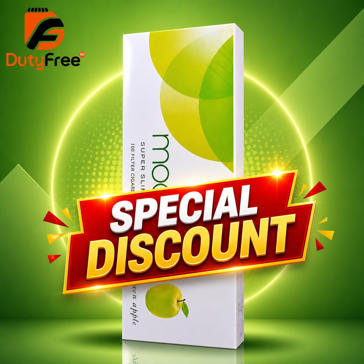 mond green apple cigarette Mond Green Apple || 1097