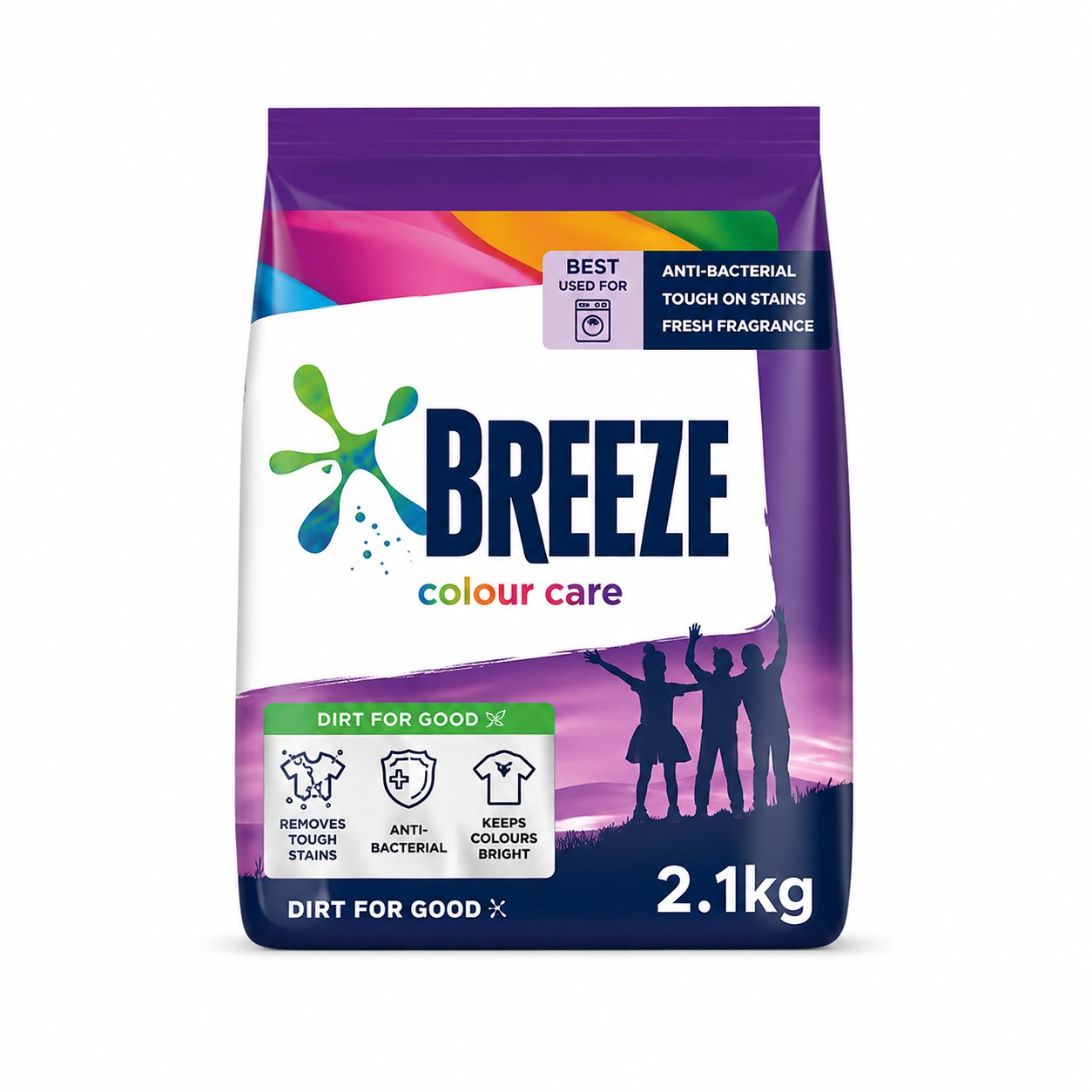 Breeze Colour Care detergent powder 2.1kg Malaysia