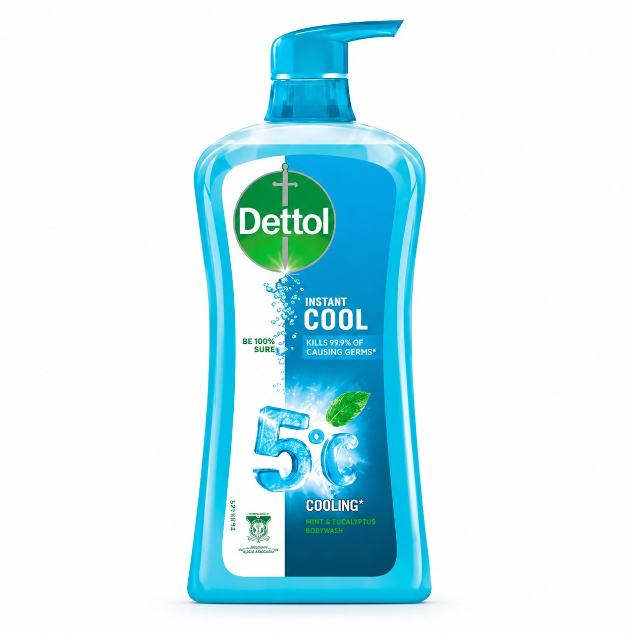 Dettol Shower Gel Instant Cool 950ml.