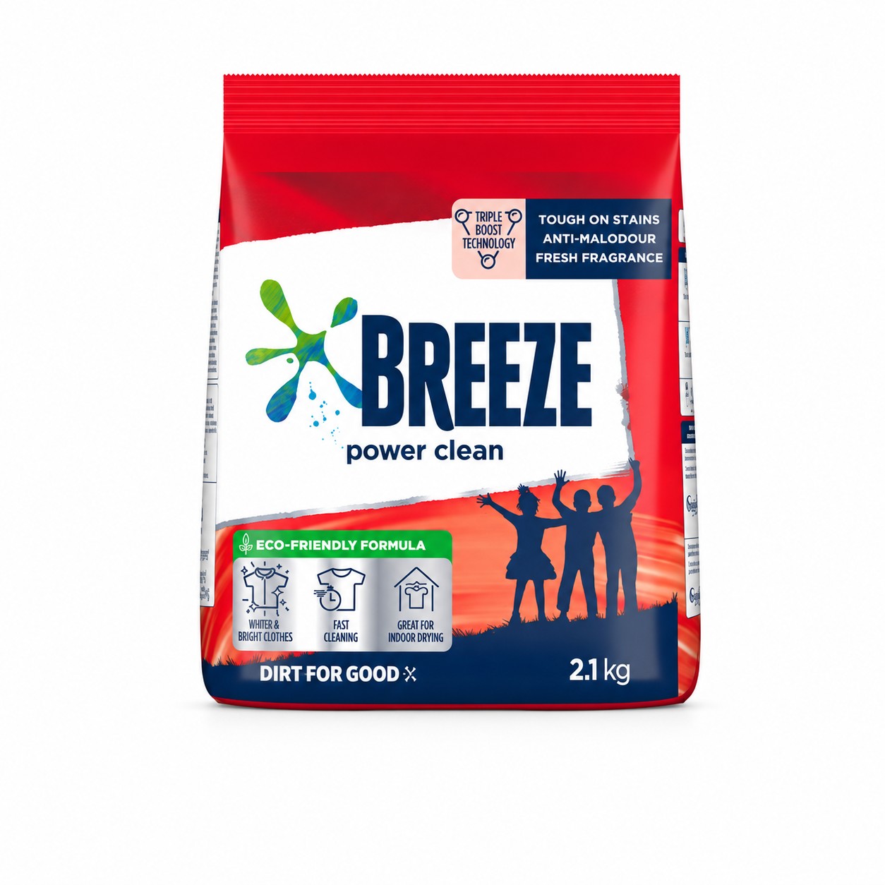 Breeze Powder Power Clean 2.1kg