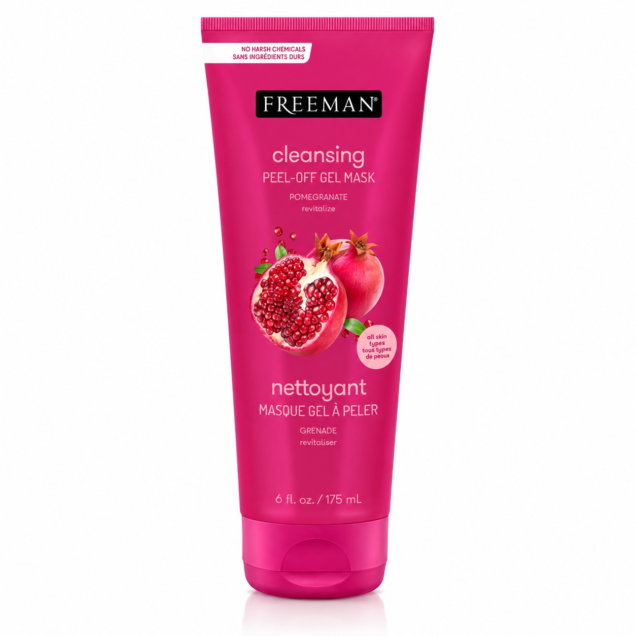 Freeman Feeling Beautiful Pomegranate Revealing Peel-Off Gel Mask 175ml