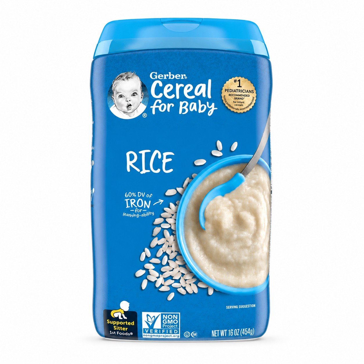 Gerber Rice Single Grain Cereal 227gm