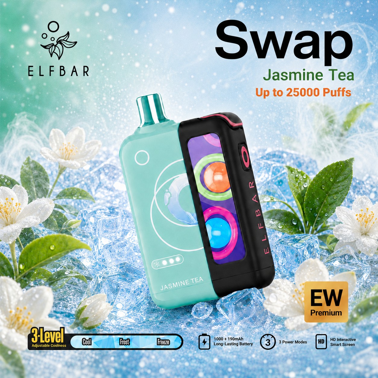 ELFBAR Swap Jasmine Tea | Up to 25,000 Puffs