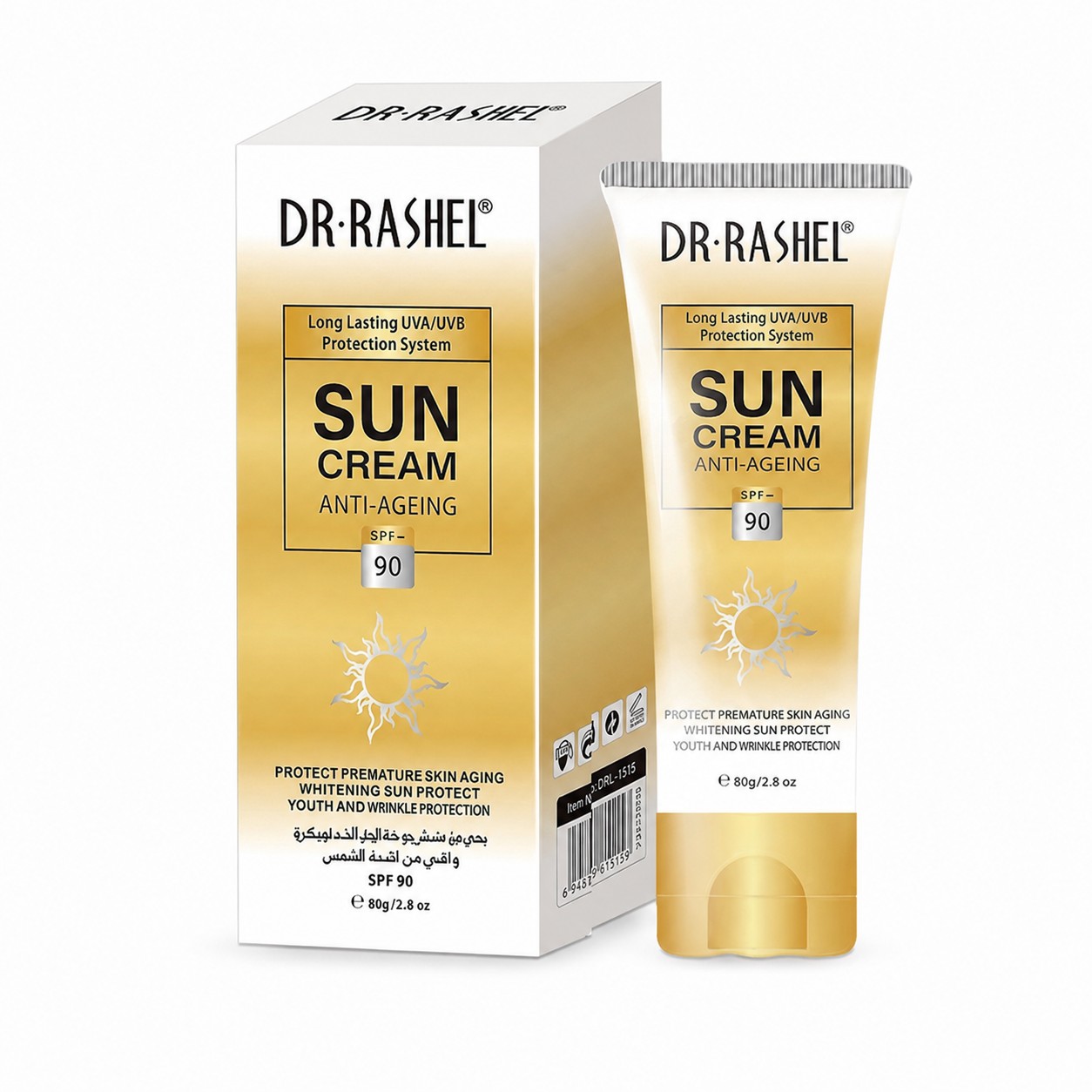 Dr. Rashel Sun Cream Anti-Ageing SPF++90 - 60g.
