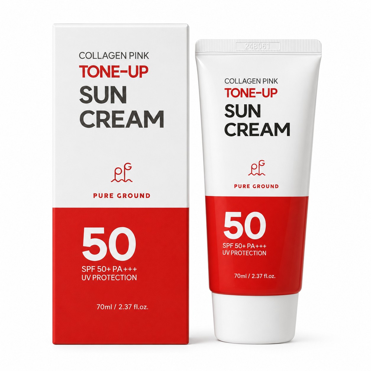 Collagen Pink Tone-Up Sun Cream SPF50+ 70ml.