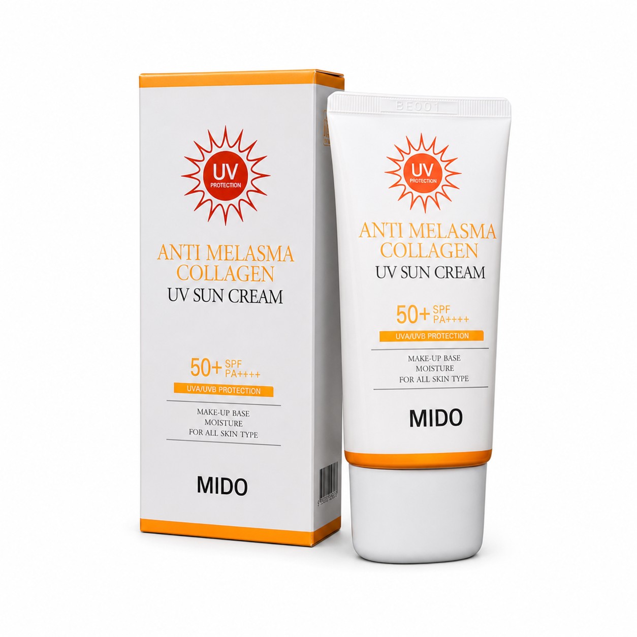 Mido Anti Melasma Collagen UV 50+ Sun Cream - 70ml.