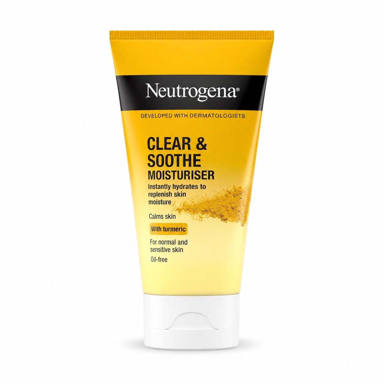 Neutrogena Clear And Soothe Moisturiser With Turmeric, 75 ml.