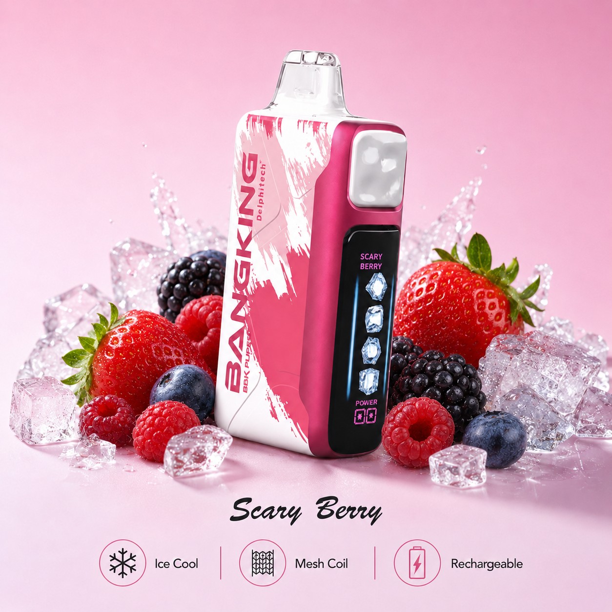 BANGKING Scary Berry | Up to 60,000 Puffs