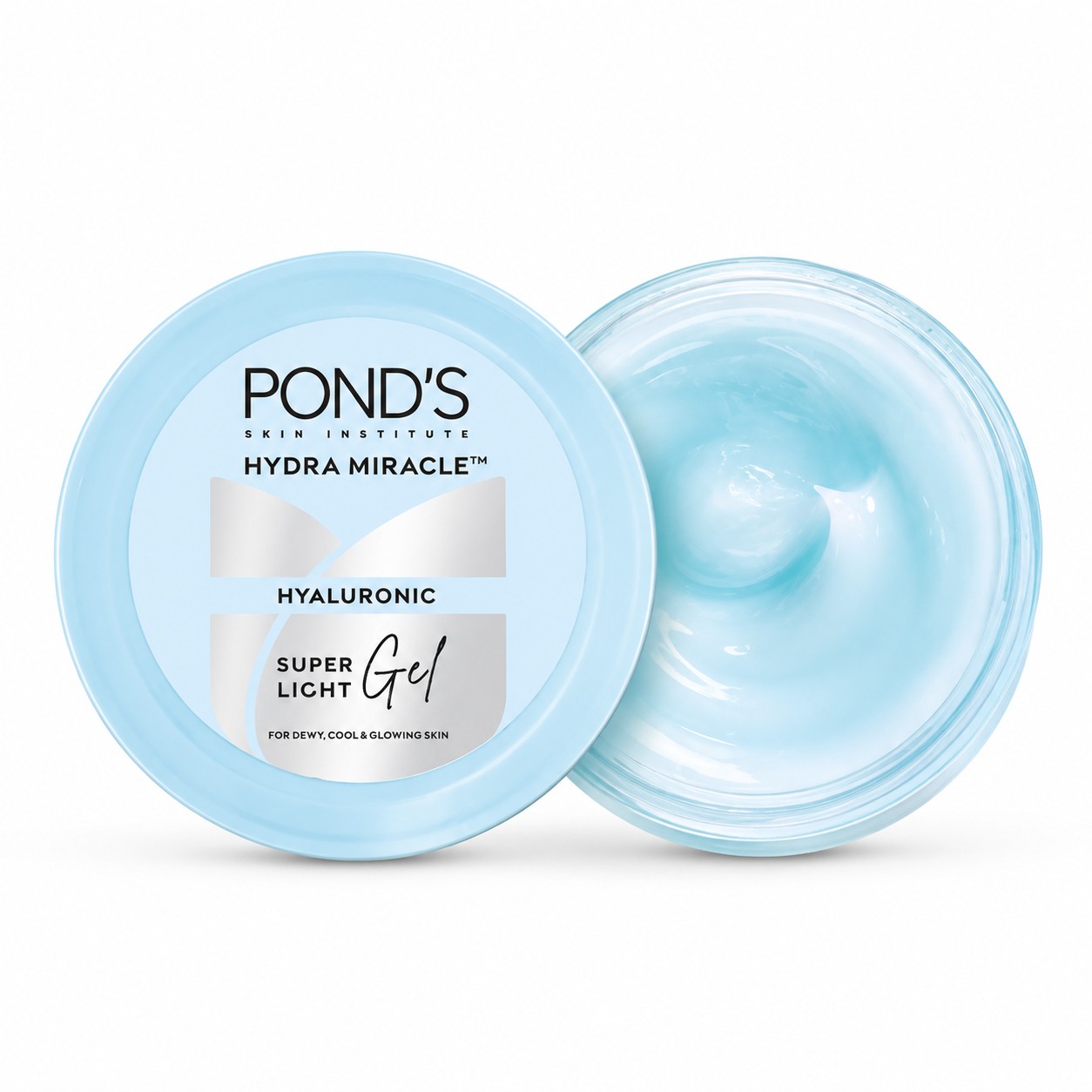 POND'S HYDRA MIRACLE -HYALURONIC SUPER LIGHT GEL - (100ml).