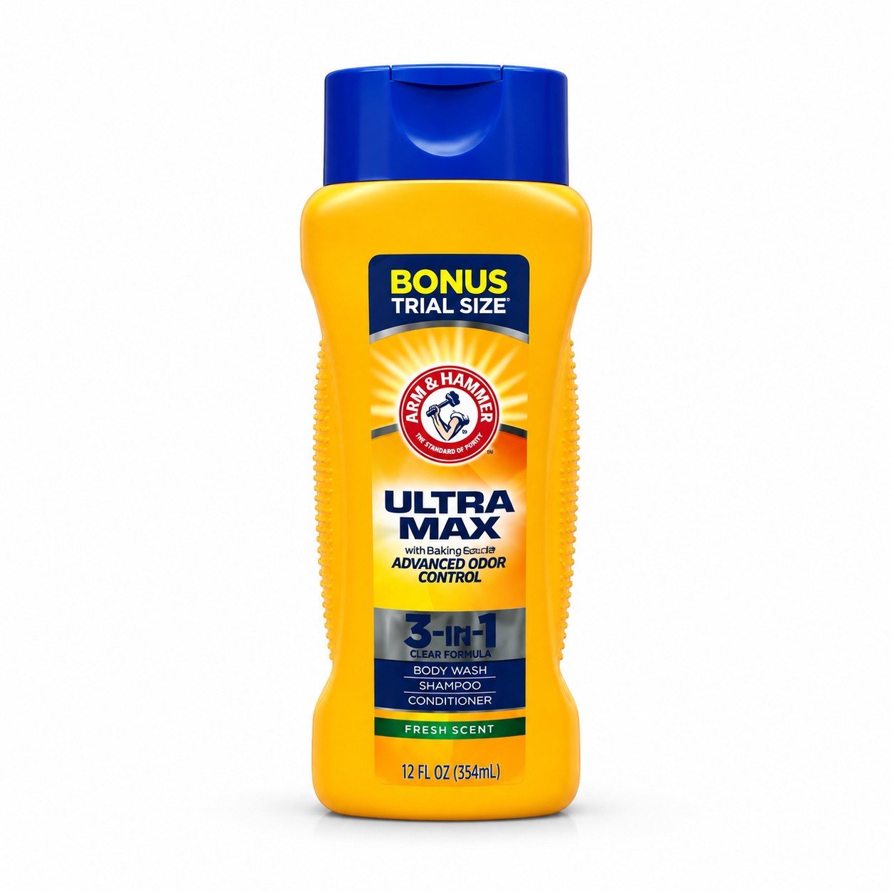 CHAMPU ULTRA MAX 3 EN 1 AROMA FRESCO - ARM&HAMMER - 354ML