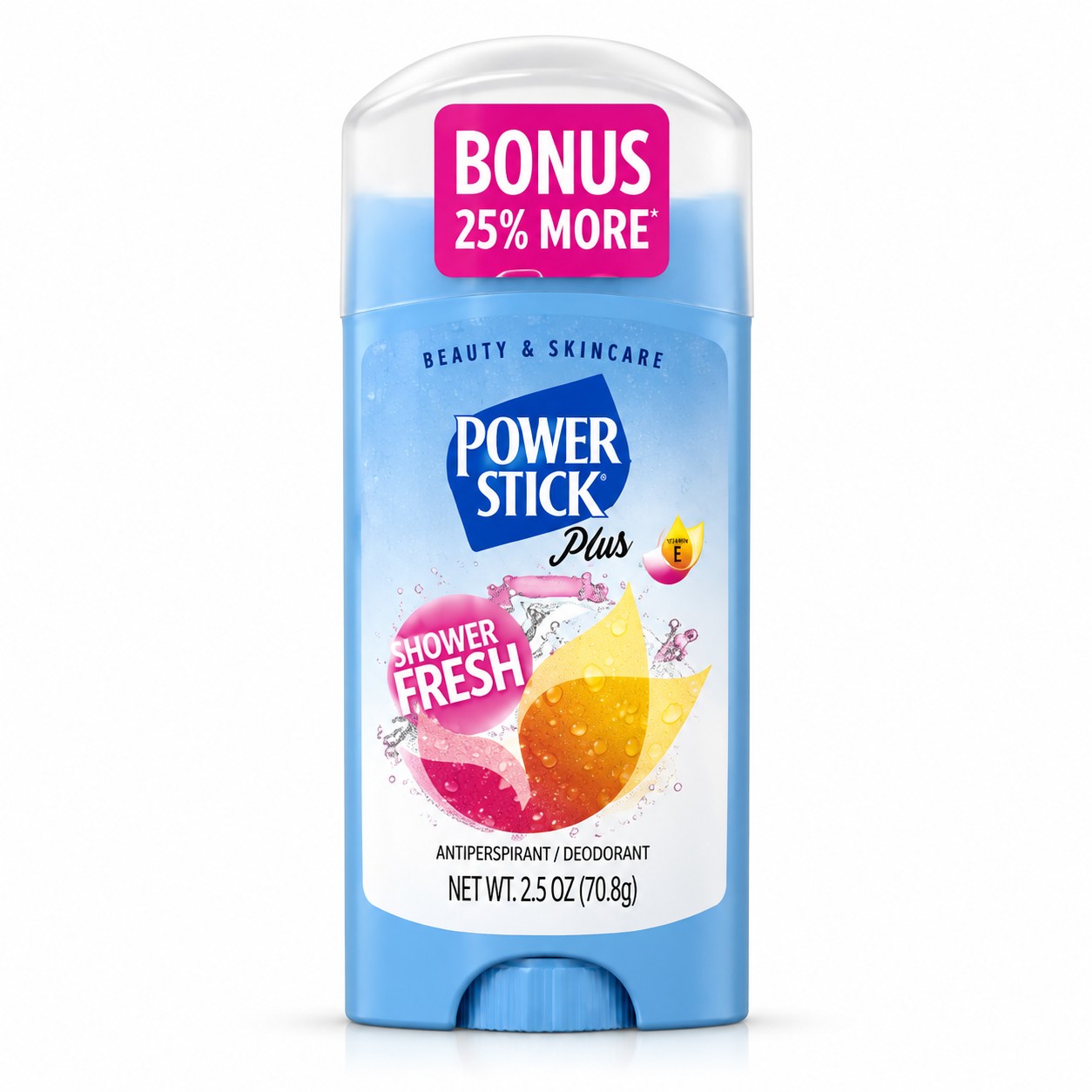 Power Stick Anti-Perspirant Deodorant, Powder Fresh Scent, 2.125 oz/60g.