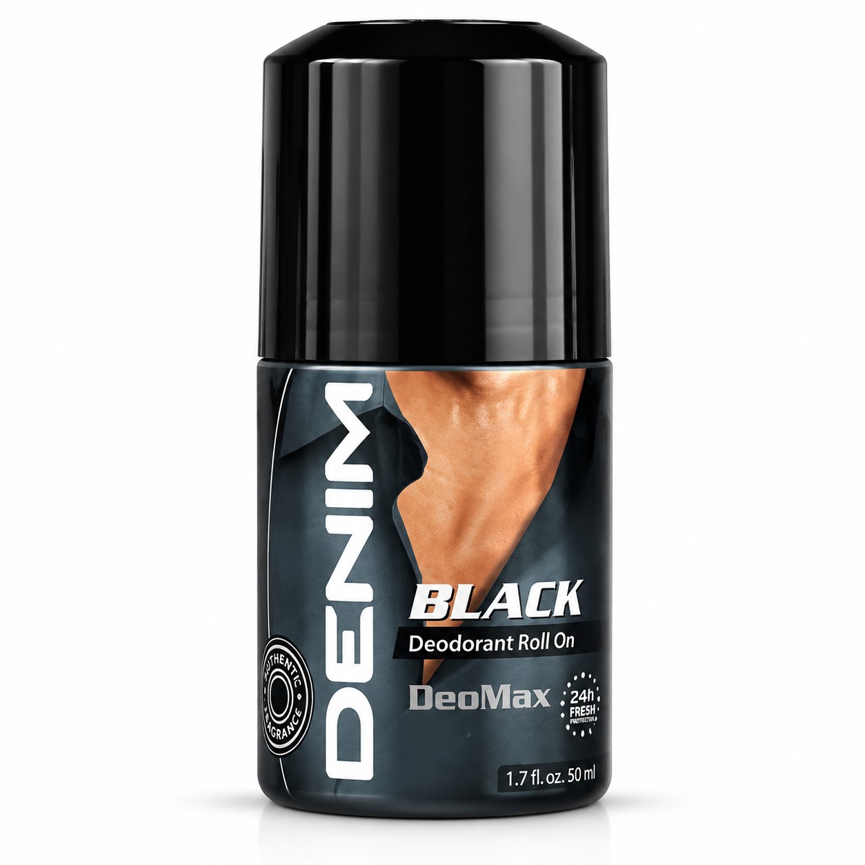 DENIM BLACK body deodorant Roll on for male - 50 ml
