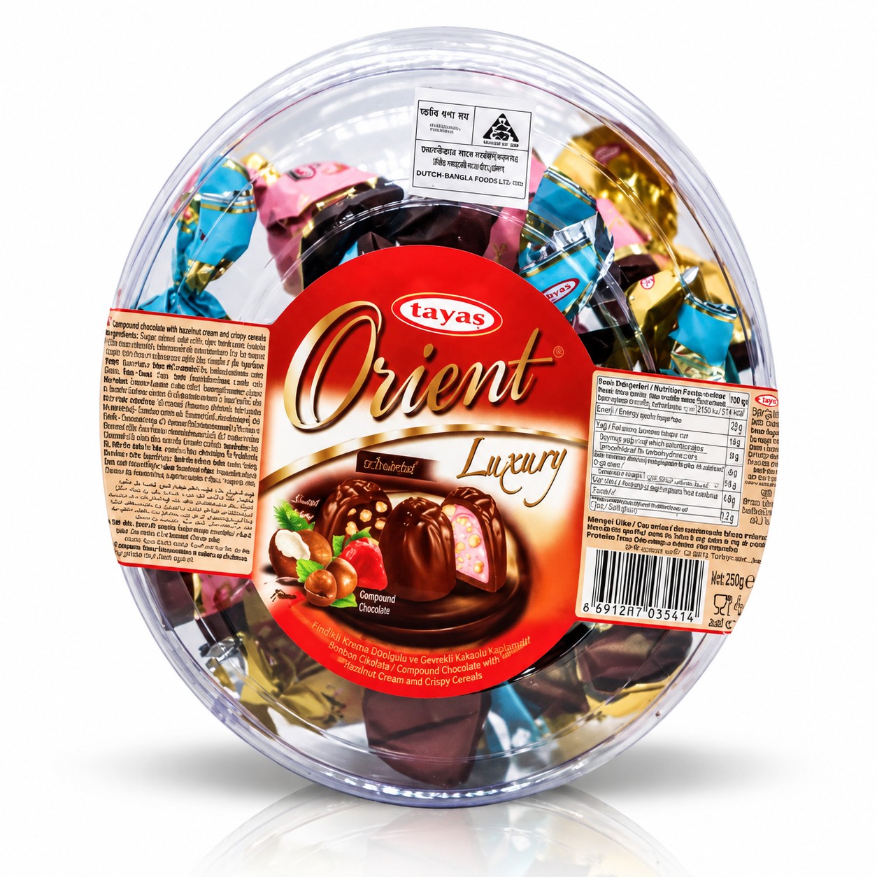 Tayas Orient Assorted Chocolate 250gm