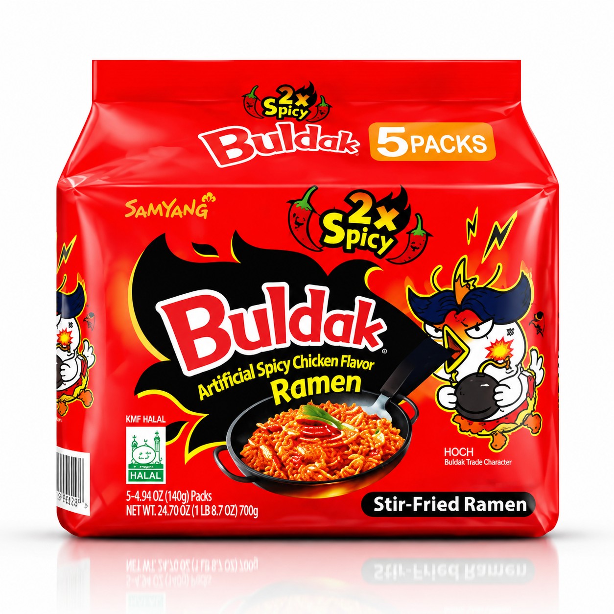 Samyang Buldak Hot Chicken Ramen (Korea) 700g
