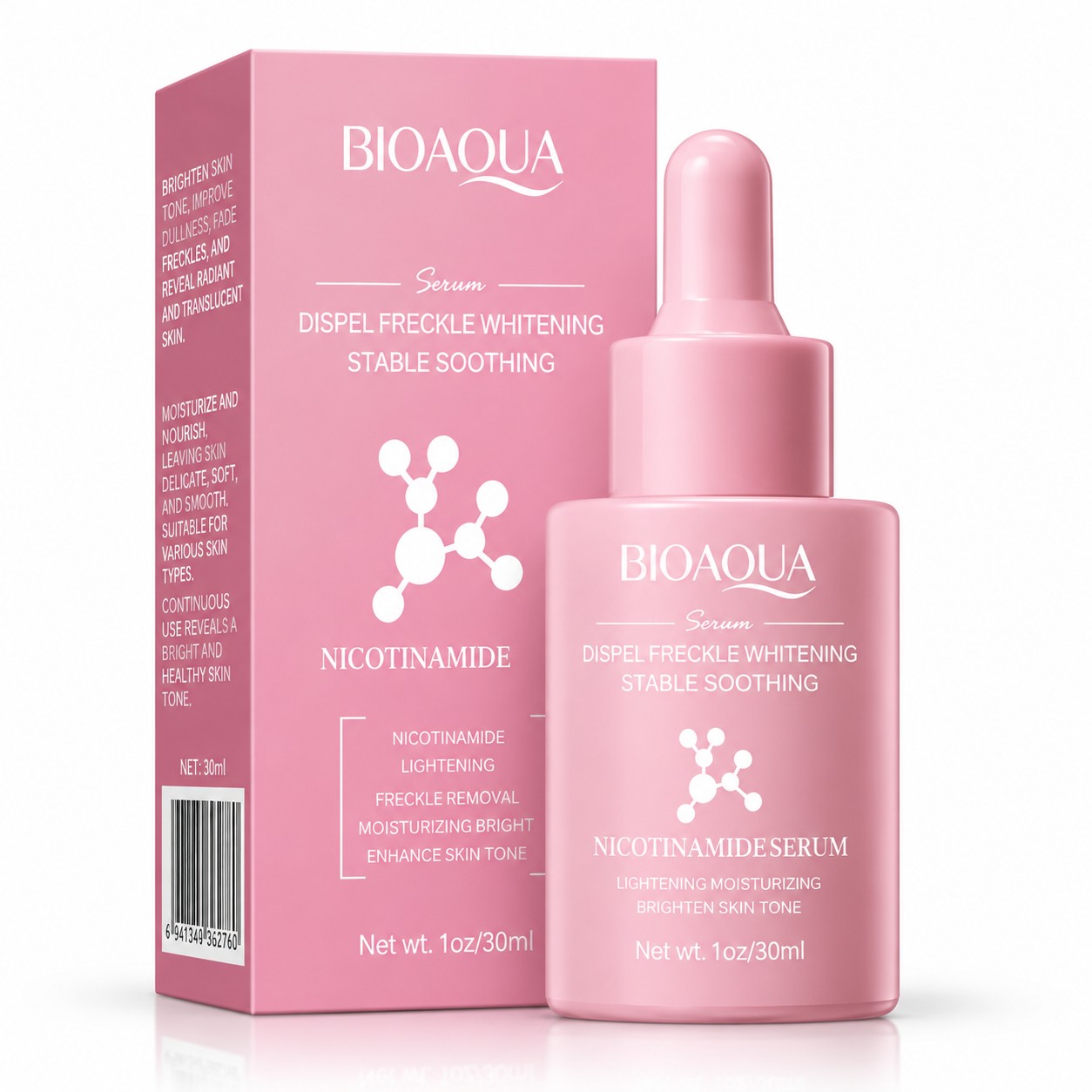 Suero Nicotinamida Niacinamida Bioaqua - Ml Momento De Aplicación Día/noche Tipo De Piel Todo Tipo De Piel