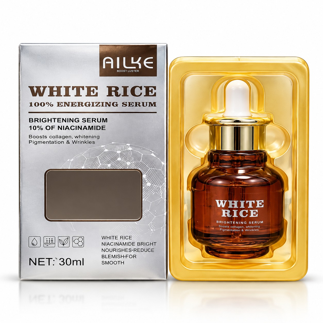 Alike White Rice Brightening Serum 30ml