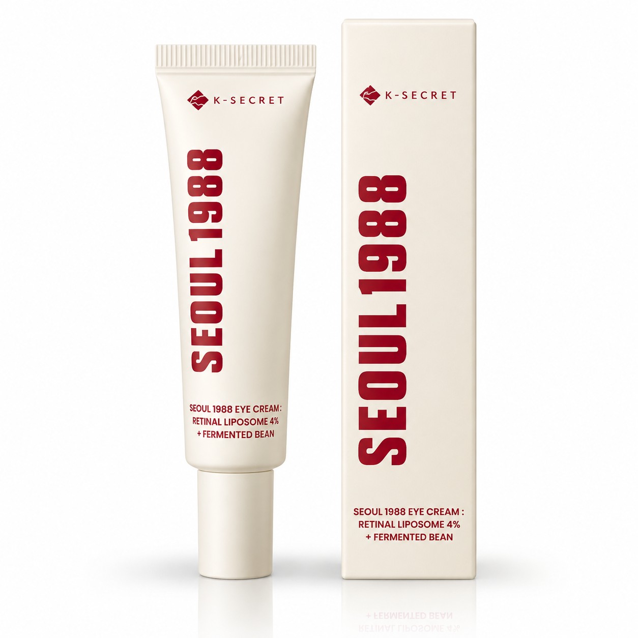 K-Secret Seoul 1988 Eye Cream : Retinal Liposome 4% + Fermented Bean - 30ml