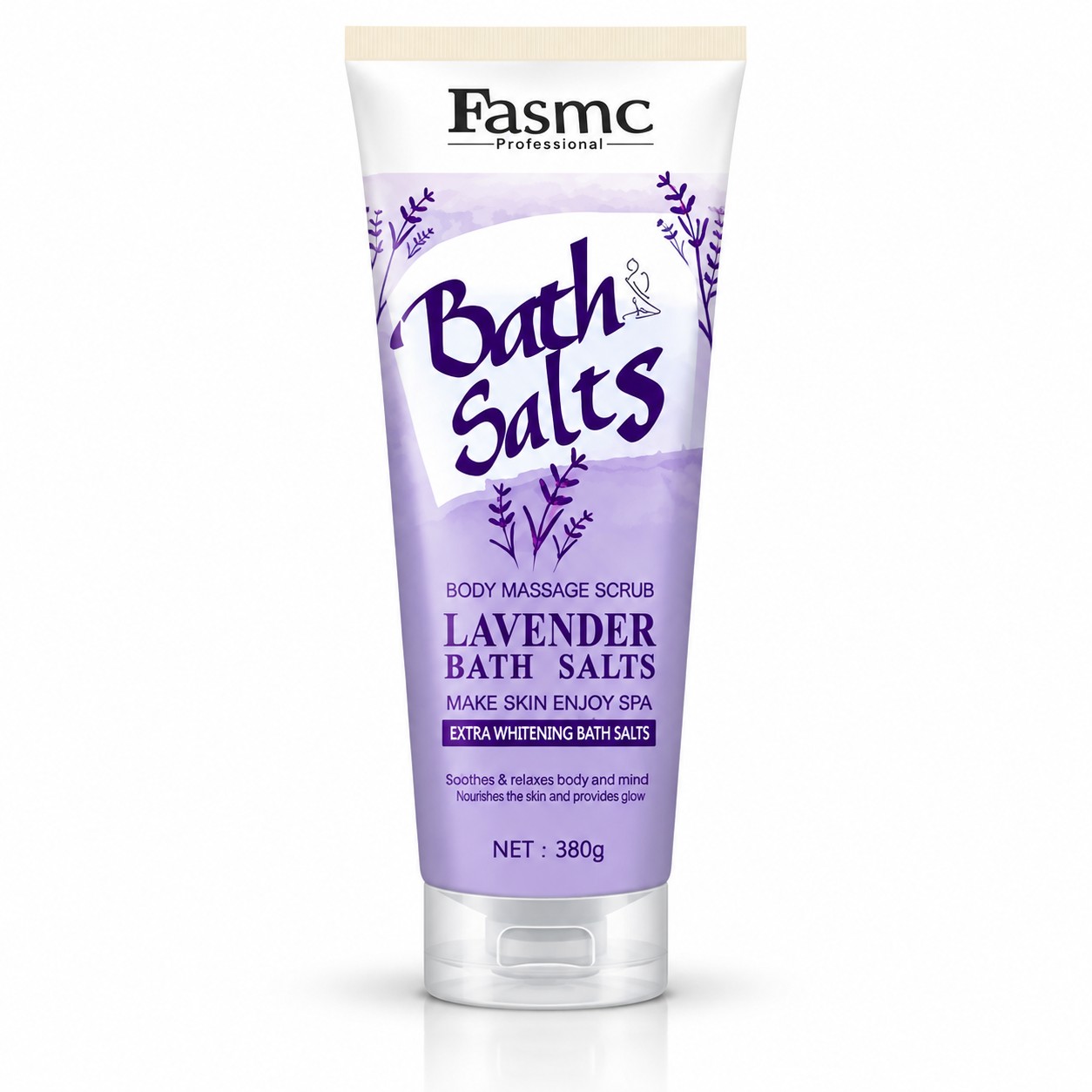 Fasmc Bath Salts Lavender Body Massage Scrub 380g.